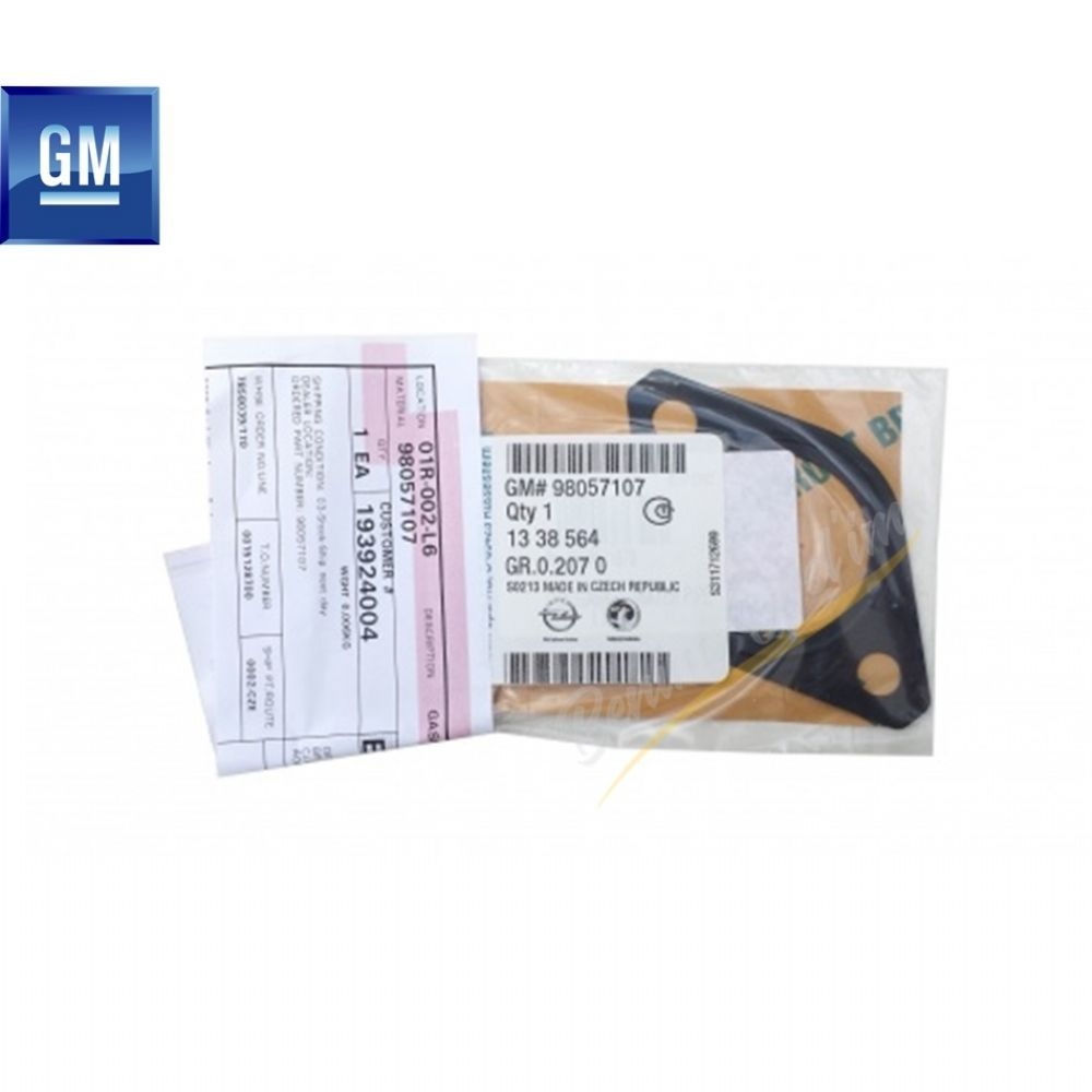 Water Outlet Body Gasket 1.7 Diesel Opel Mokka, Astra G H J, Corsa C D, Meriva A B, Zafira A GM Original 1338564 - 98057107 - 98057107