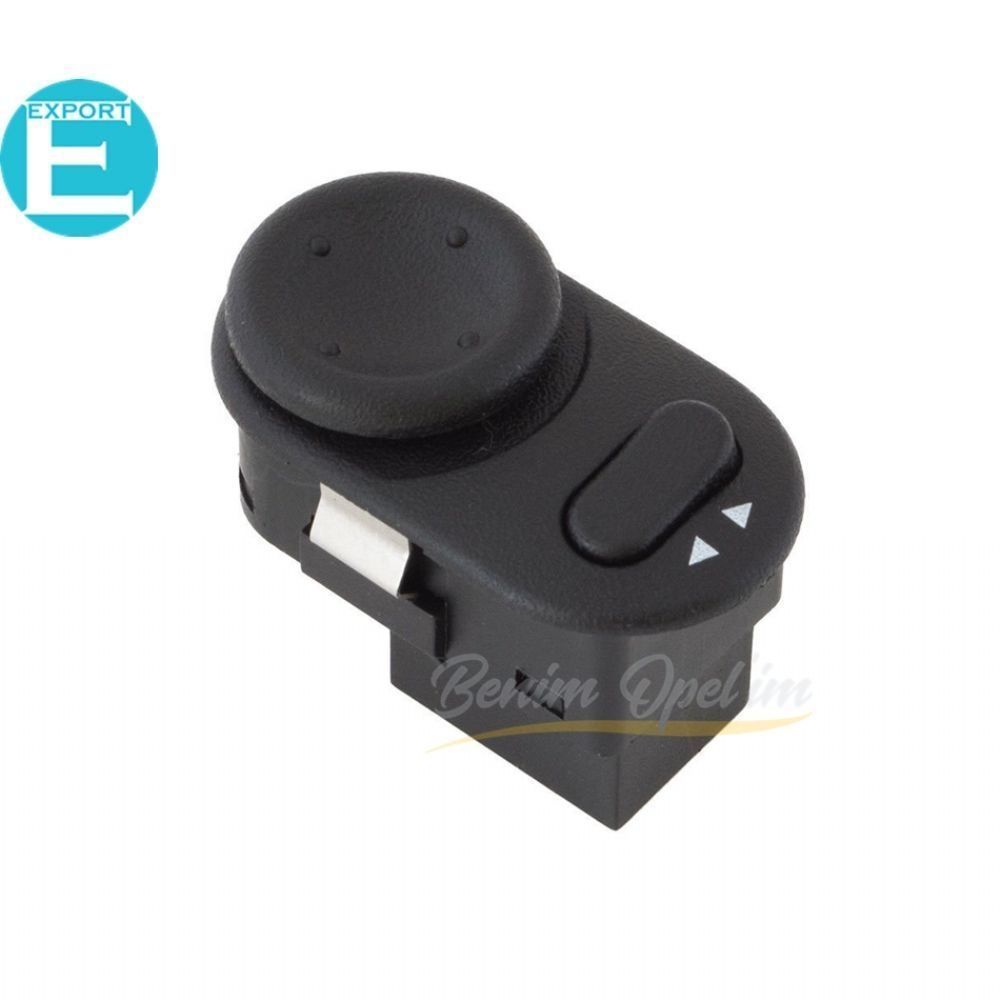 Product Code : 6240487G - Outside Rear View Mirror Control Button Black Opel Vectra B, Astra G, Zafira A, Agila A Imported Best Quality 6240487