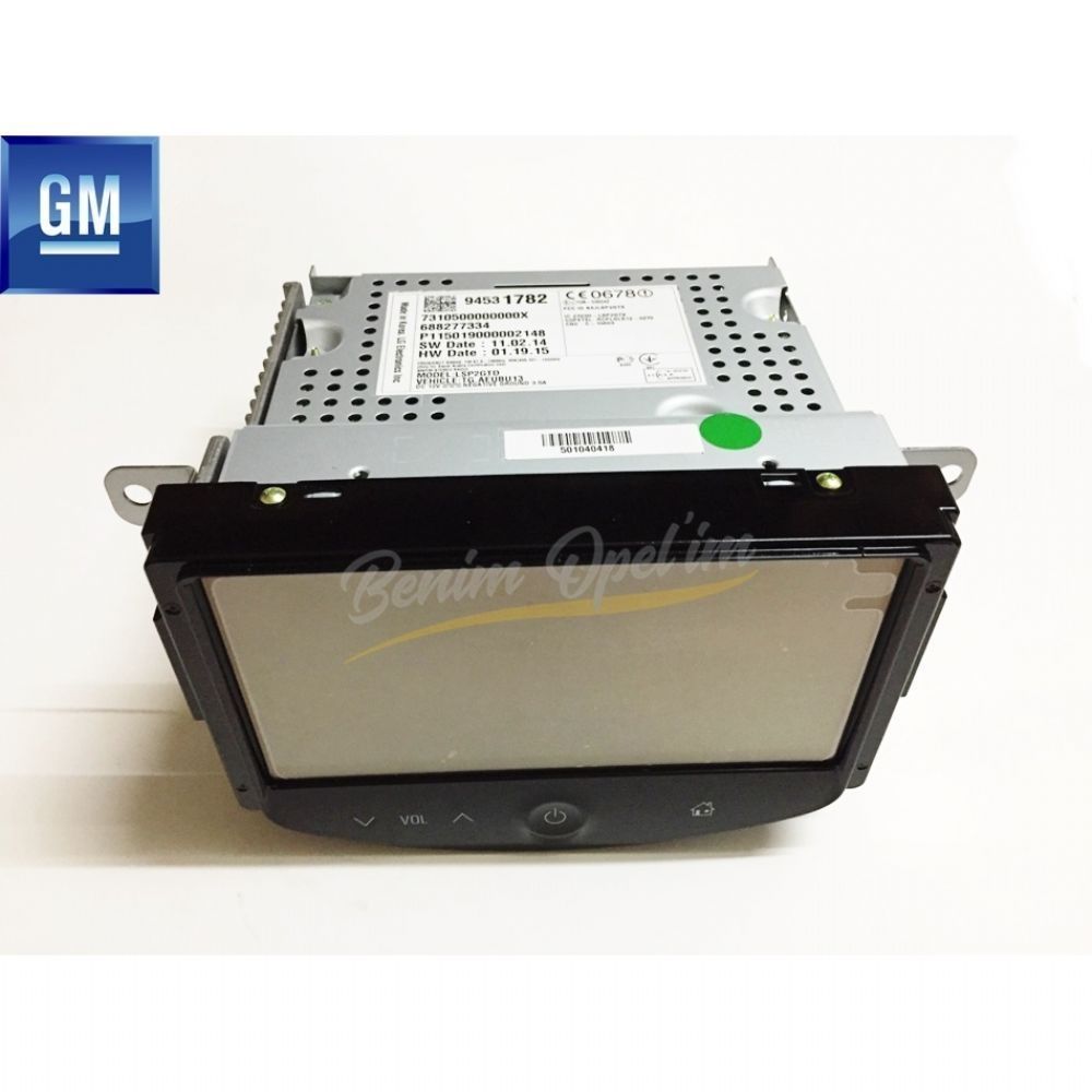 Product Code : 94531782 - Chevrolet Trax Lcd Touch Road Computer GM Original 94531782