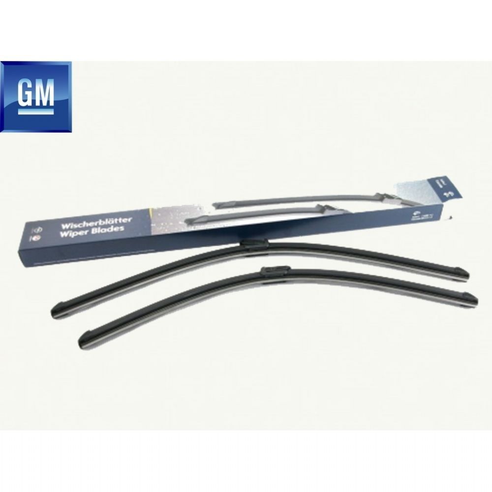 Opel Astra J Banana Type Front Wiper Broom Set GM Original 1272031 - 95508195