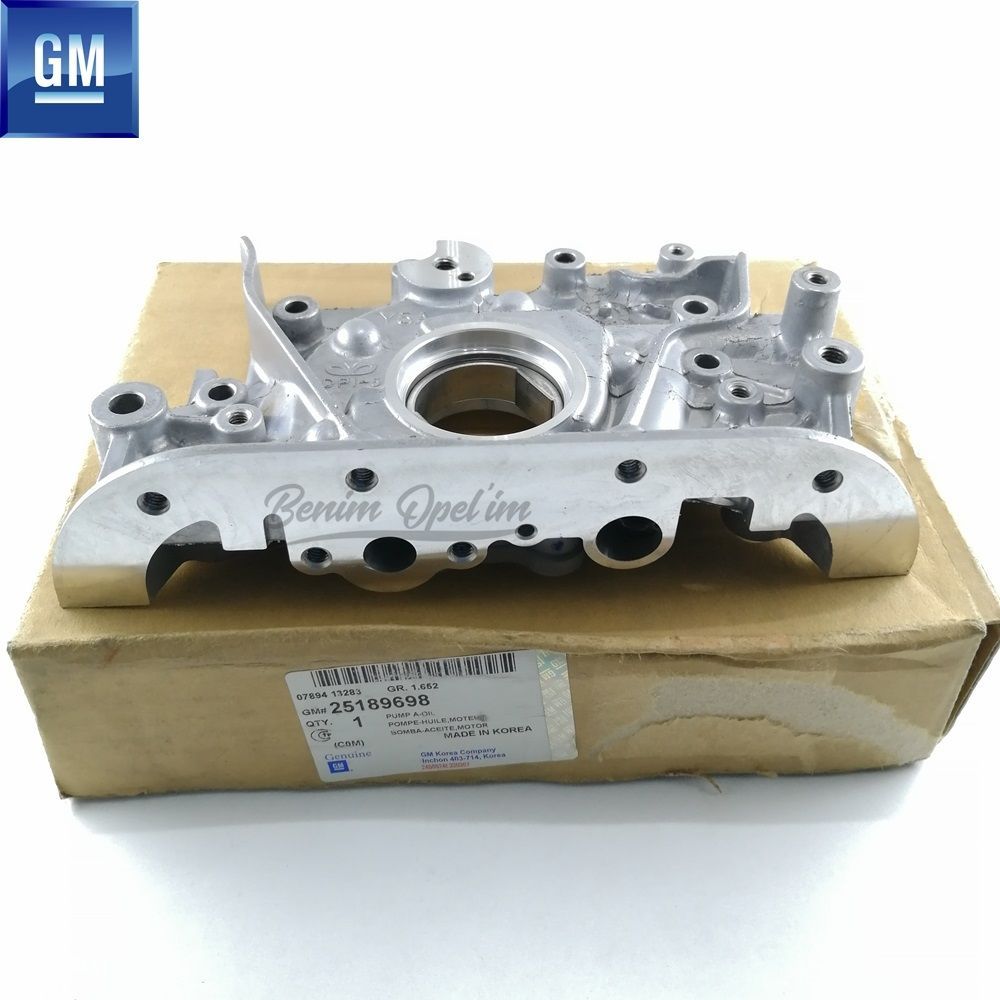 Product Code : 25189698 - Engine Oil Pump 1.2 8V Chevrolet Spark M100 M200, Aveo T200, T250, T255 GM Genuine 25189698 - 96325246