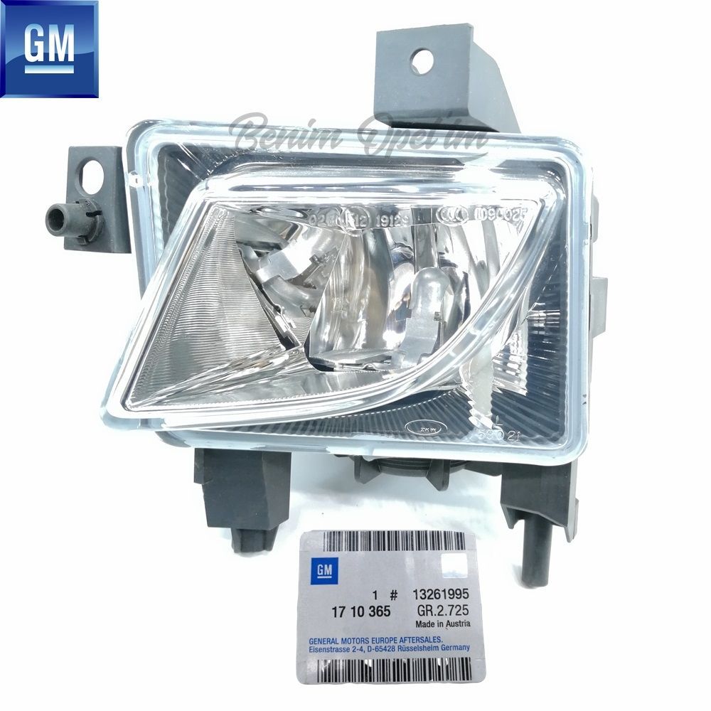 Product Code : 1710365 - Opel Vectra C, Signum Square Type Complete Left Front Fog Light (Lamp) GM Genuine 1710365 - 13243424