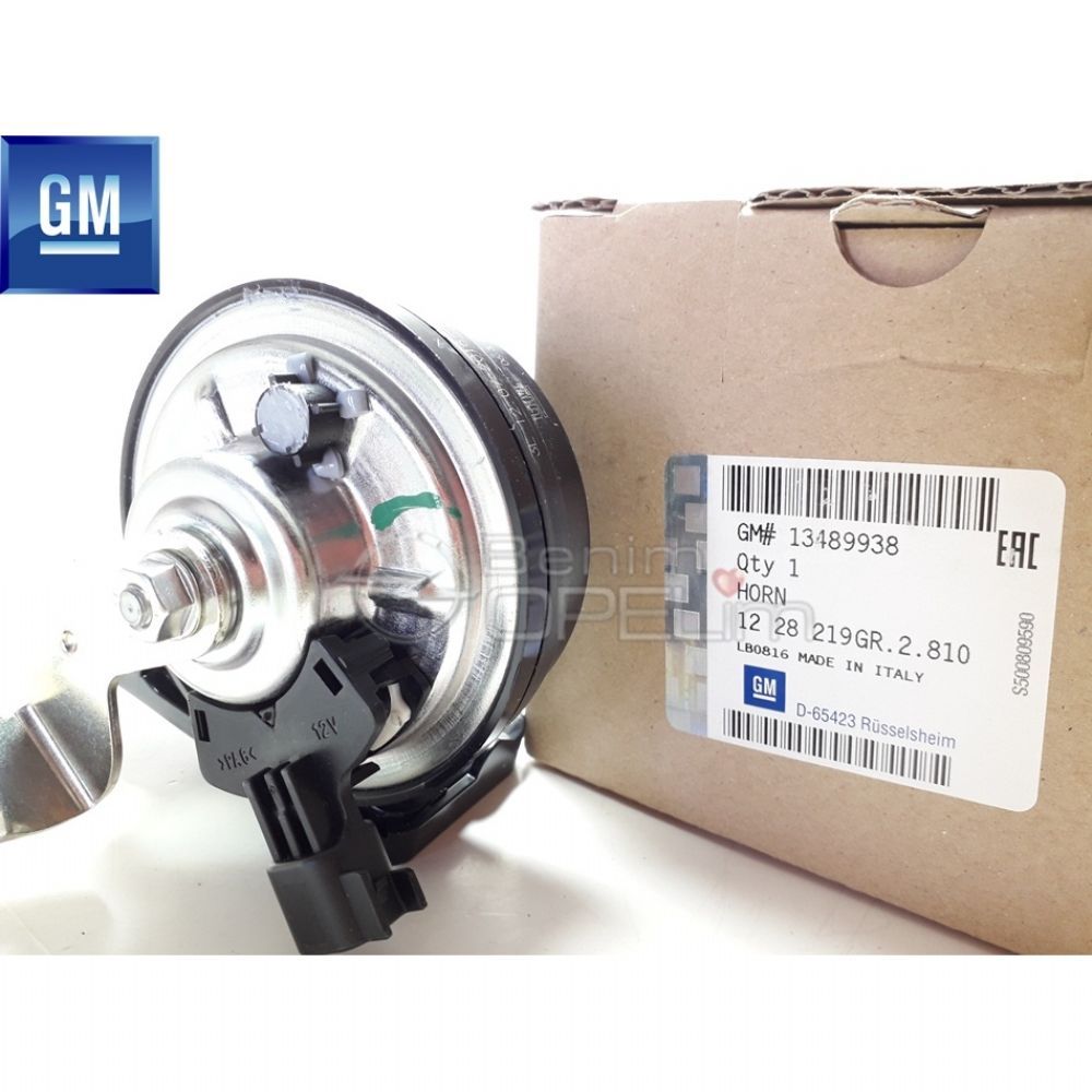 Opel Corsa E Horn 400Hz GM Genuine 1228219 - 13489938