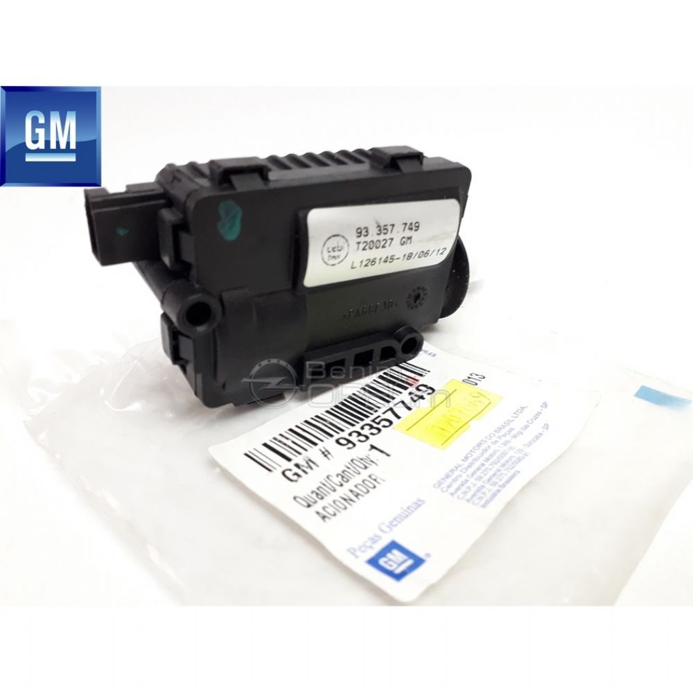 Rear Trunk Lock Motor Opel Omega B, Vectra B, Astra G, Zafira A GM Original 93357749 - 1207069