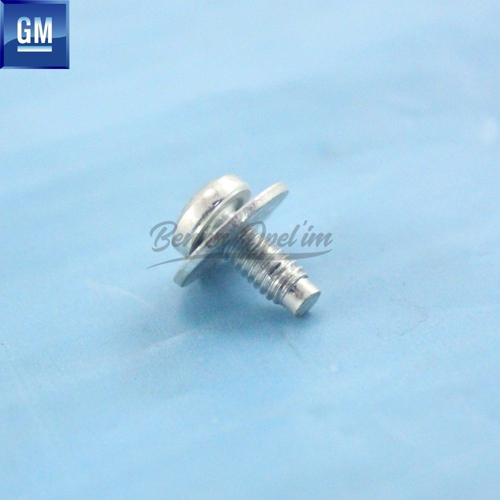 Product Code : 11099281 - Oval Head Steering Wheel Cover Screw M4 X 10 Opel Astra F, Astra G, Zafira A, Corsa B, Tigra A, Omega B, Vectra B GM Genuine 11099281