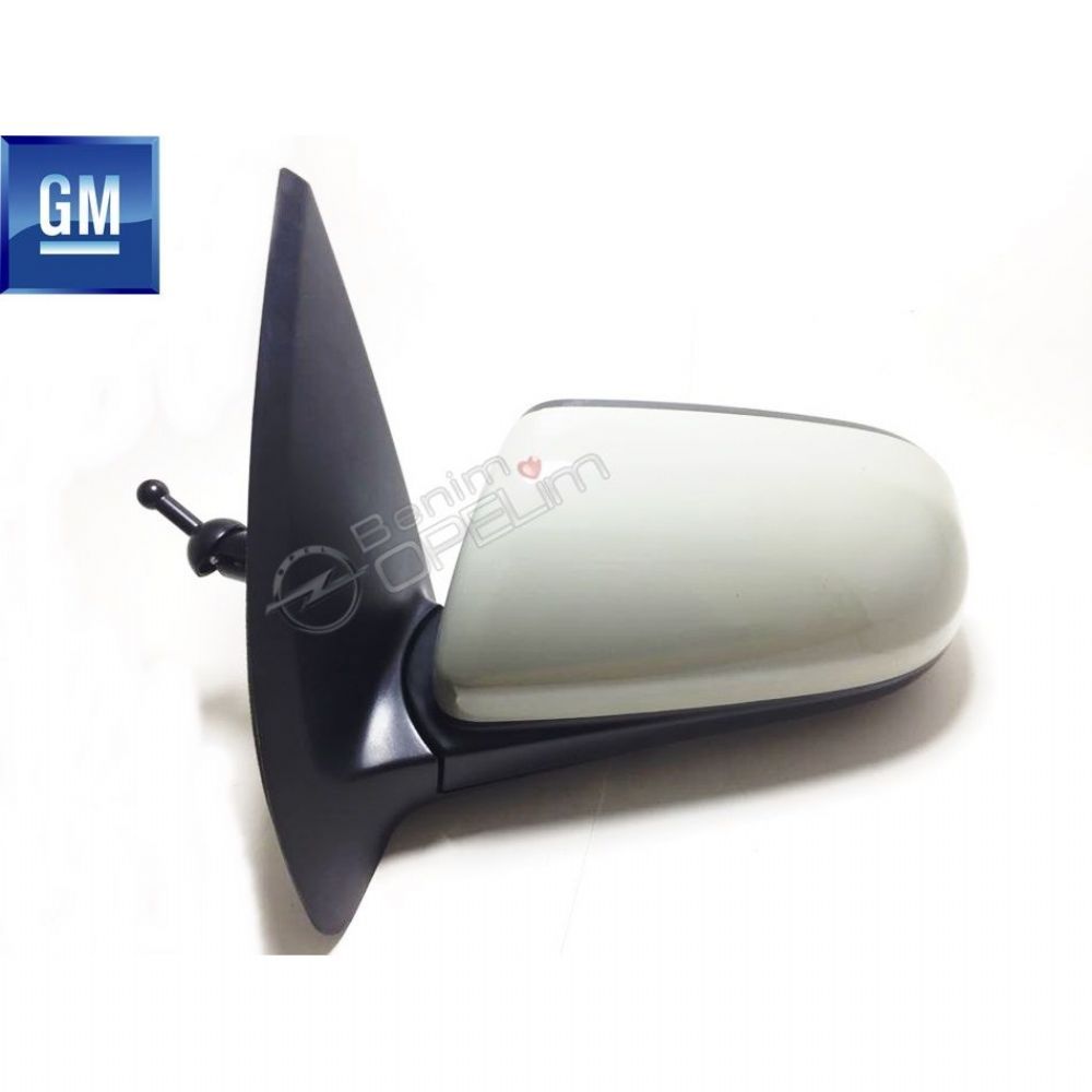 Chevrolet Aveo Complete Manual Left Outside Rear View Mirror GM Genuine 96648563 - 96648491