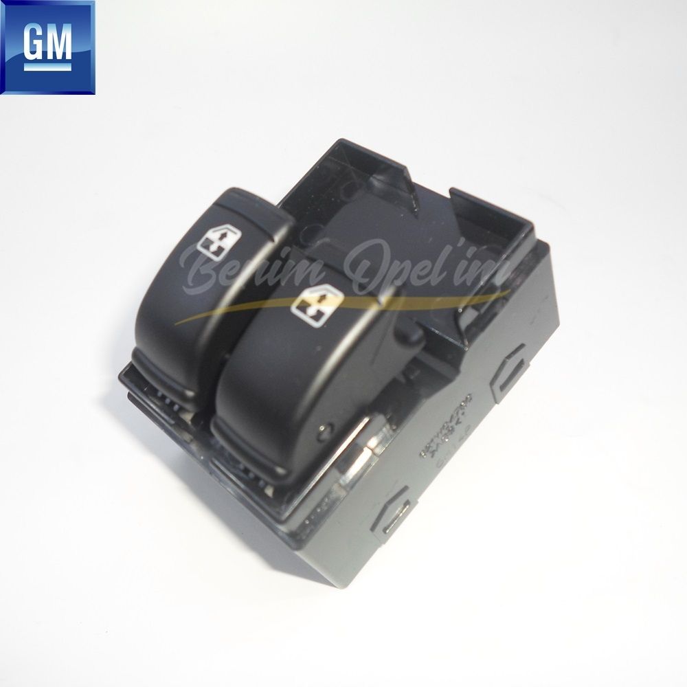 Product Code : 96417639 - Chevrolet Lacetti J200 Dual Left Front Window Lift Button Black GM Genuine 96417639