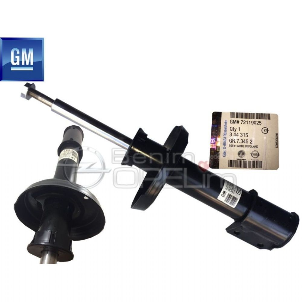 Opel Corsa B, Tigra A Front Shock Absorber Right Left Compatible GM Genuine 344315 - 72119025