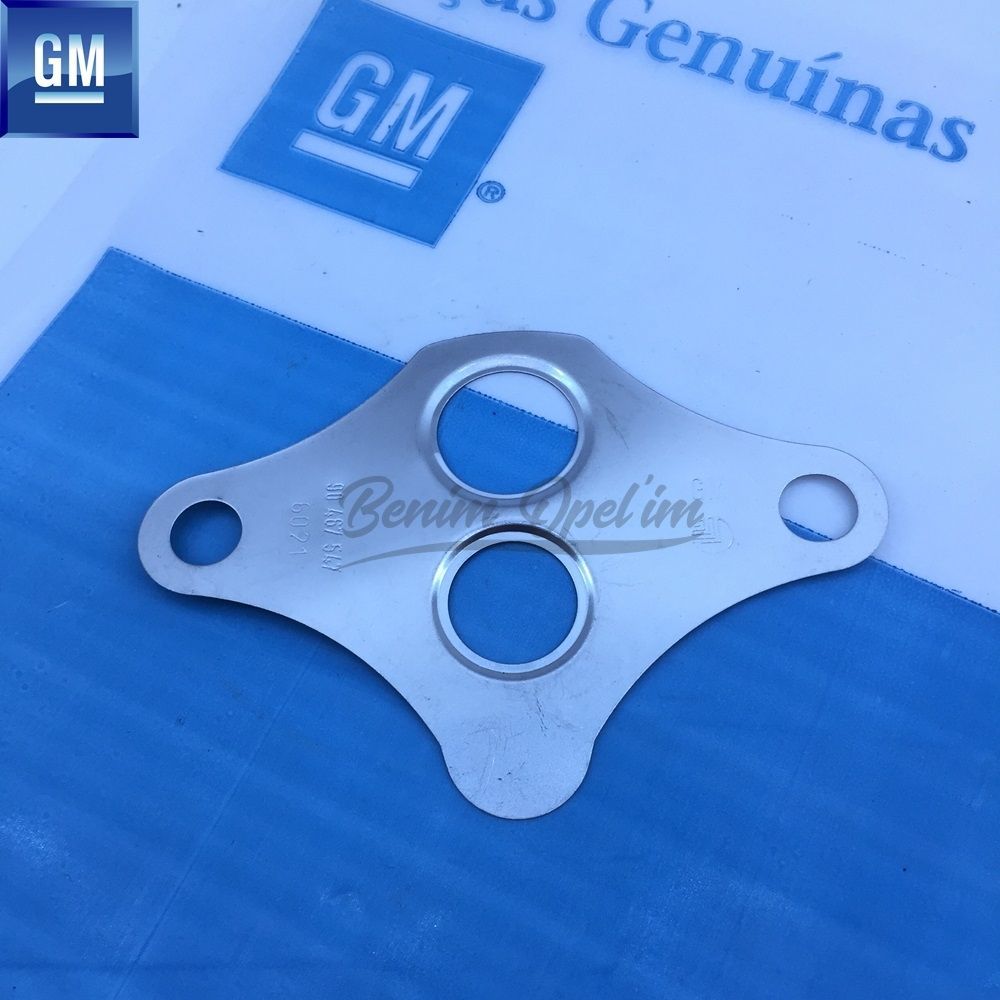 Product Code : 850423 - Egr Gasket Petrol Antara, Astra F, Astra G, Zafira A, Calibra, Corsa B, Tigra A, Frontera, Omega B, Captiva C100, Epica, Lacetti, Rezzo GM Genuine 850423 - 90467547