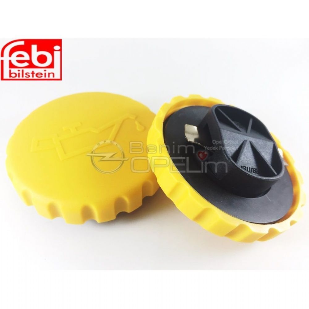 Product Code : 650094F - Engine Oil Cap Opel Vectra A-Astra F G-Zafira A-Omega A-Corsa B-Meriva A-Tigra A-Calibra Febi Brand