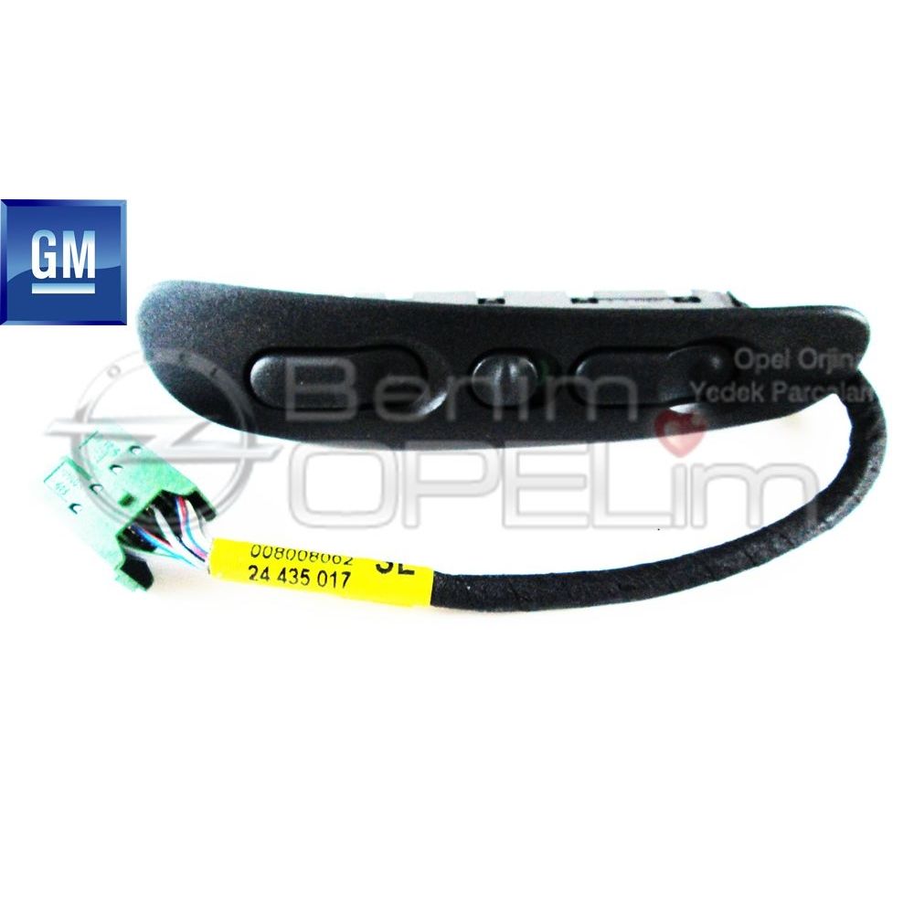 Product Code : 6240022 - Opel Vectra A Left Front And Rear Window Lift Button GM Genuine 6240022 - 90511643