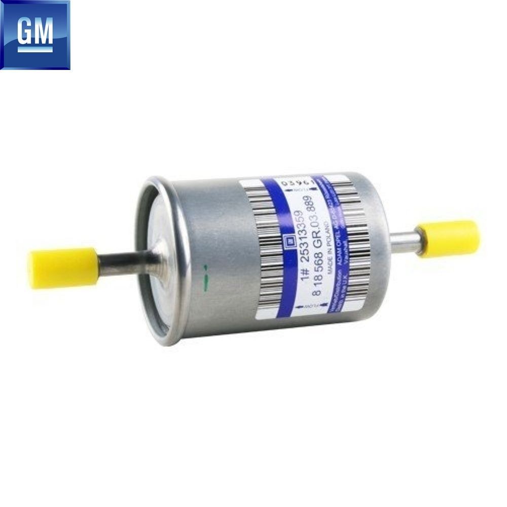 Product Code : 818568 - Gasoline Filter with Jacks Opel Astra G, Corsa B C, Meriva A, Vectra B C, Tigra A B, Zafira A, Omega B GM Original 818568 - 25313359