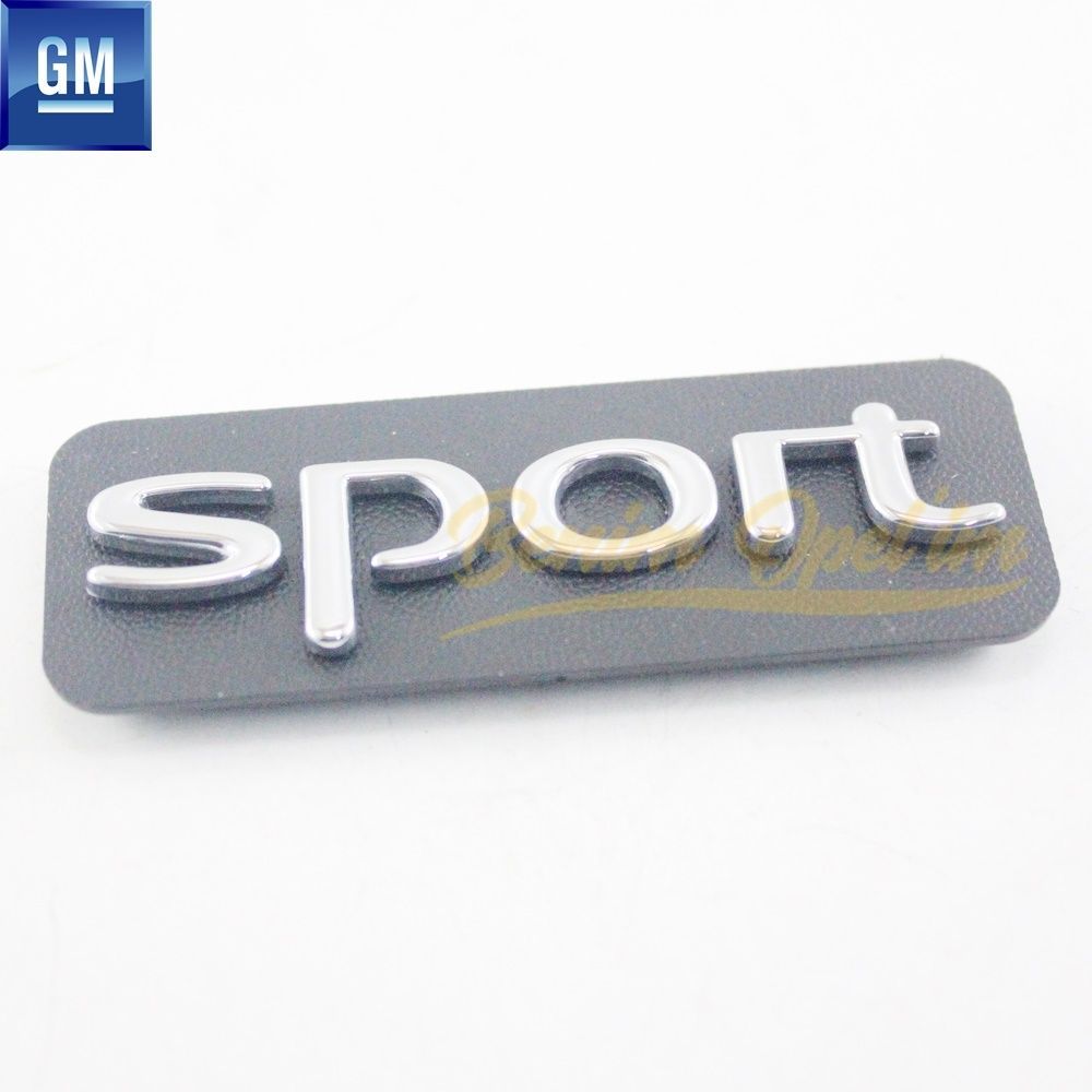 Product Code : 177032 - Opel Vectra B Door Moulding Sport Lettering (Right Left Compatible) GM Original 177032 - 9181336