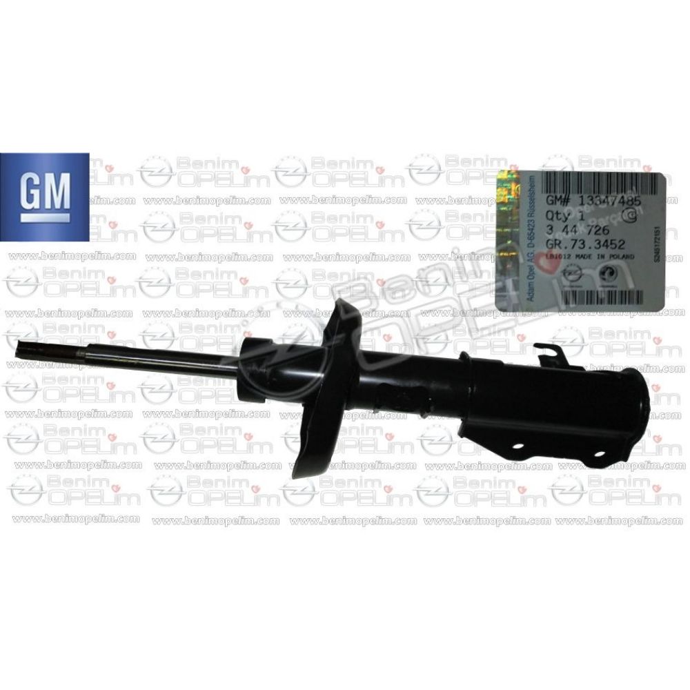 Product Code : 344726 - Opel Insignia Left Front Shock Absorber Diesel GM Genuine 344726 - 13347485