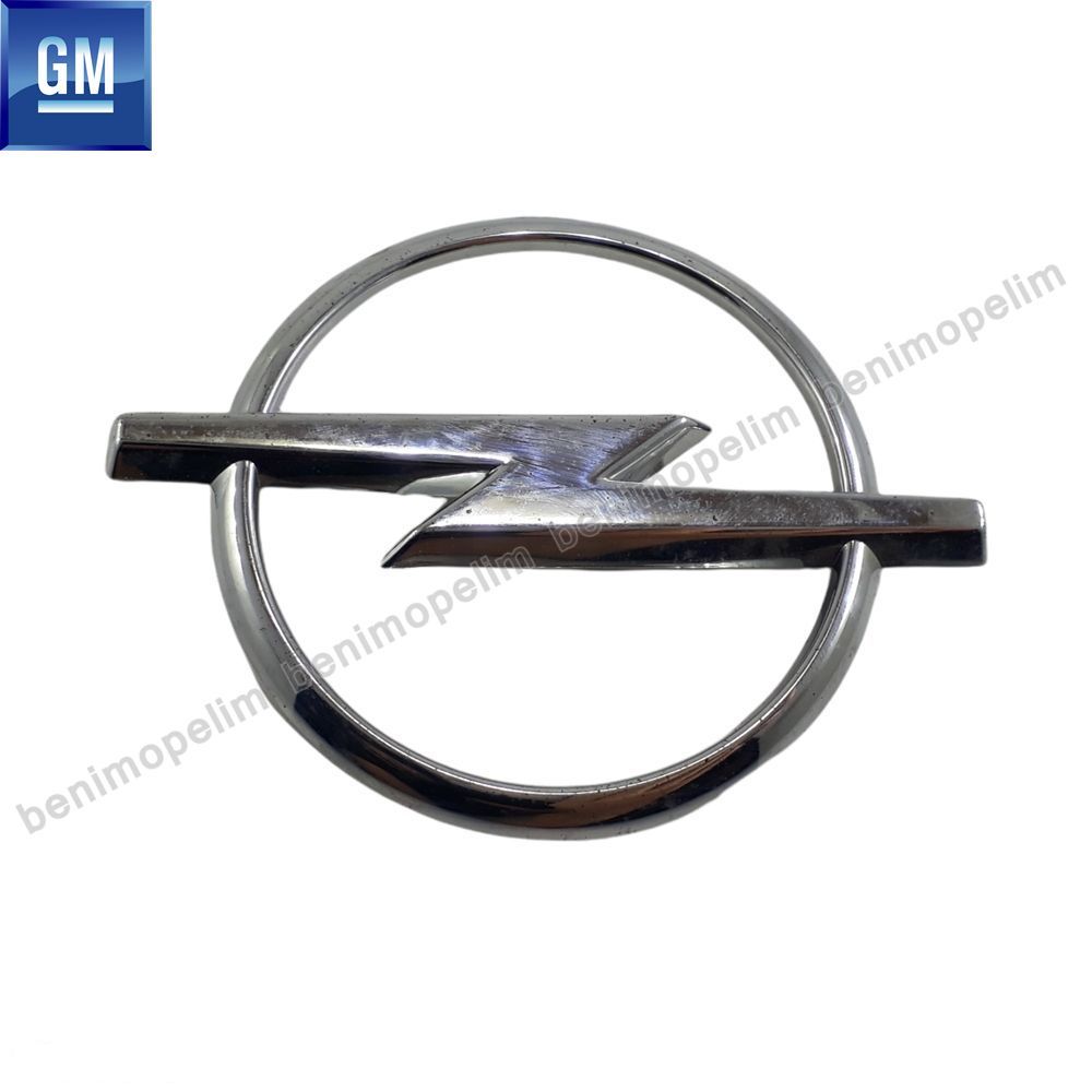 Product Code : 1170454 - Opel Tigra A Engine Bonnet Front Emblem GM Genuine Without Adhesive 1170454 - 90482701