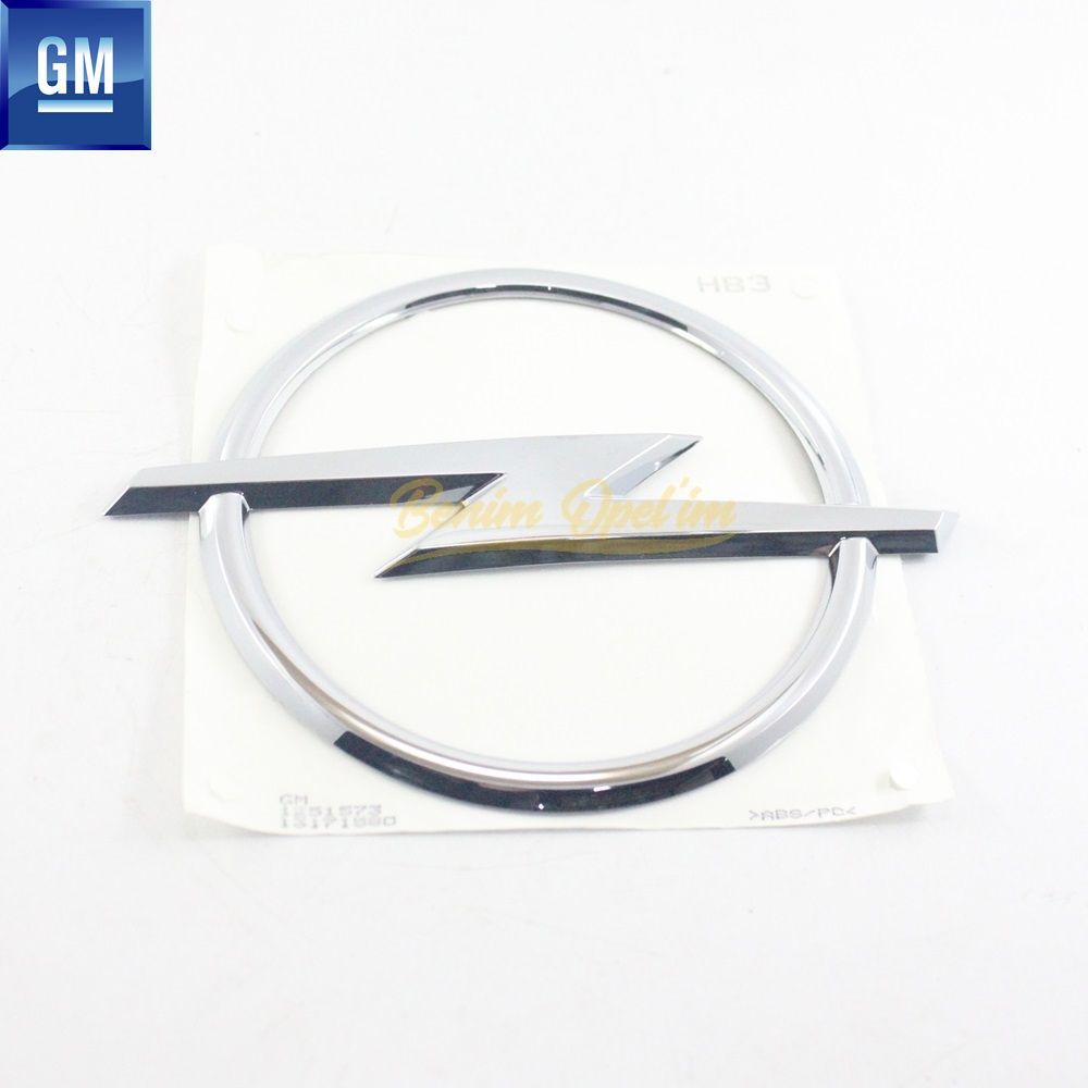 Product Code : 129864 - Opel Astra H HB Rear Boot Opel Emblem (Crest) GM Genuine 129864 - 93183077