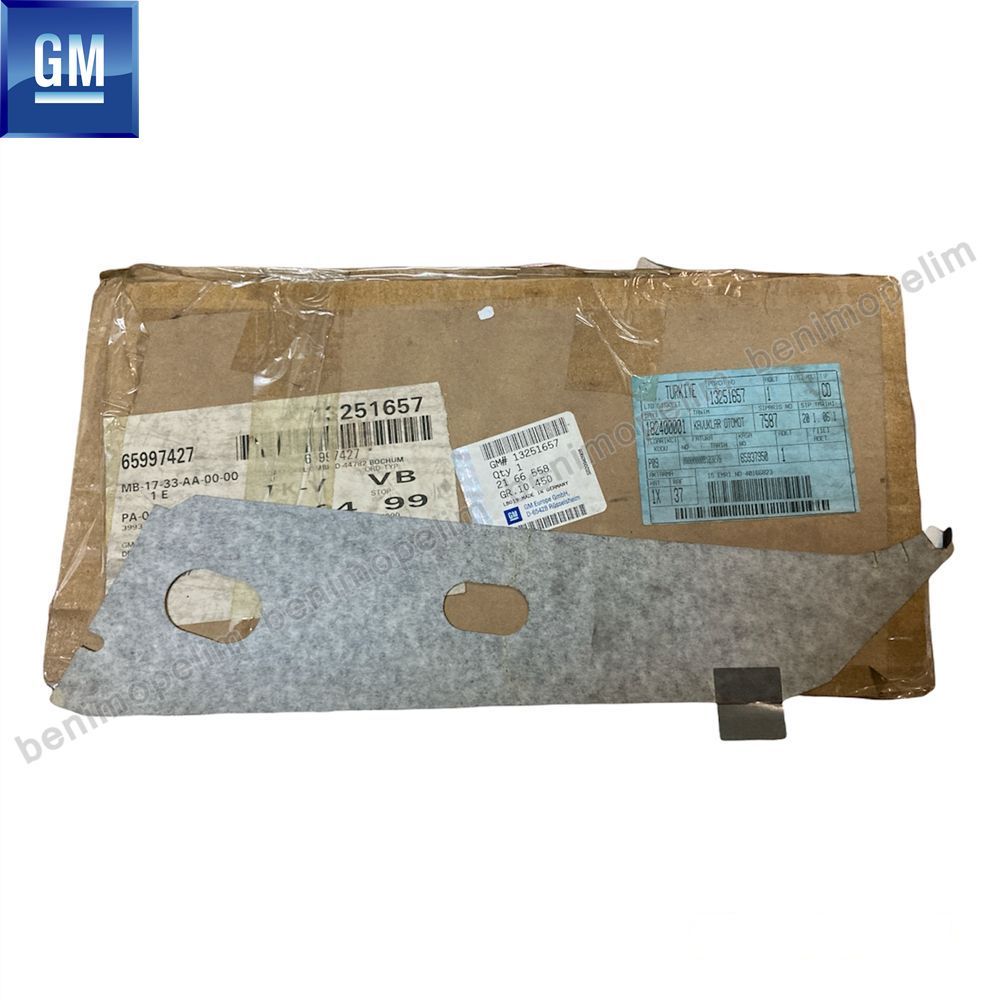 Product Code : 2166558 - Opel Zafira B Right Front Door Pillar Strip Tape GM Genuine 2166558 - 13251657