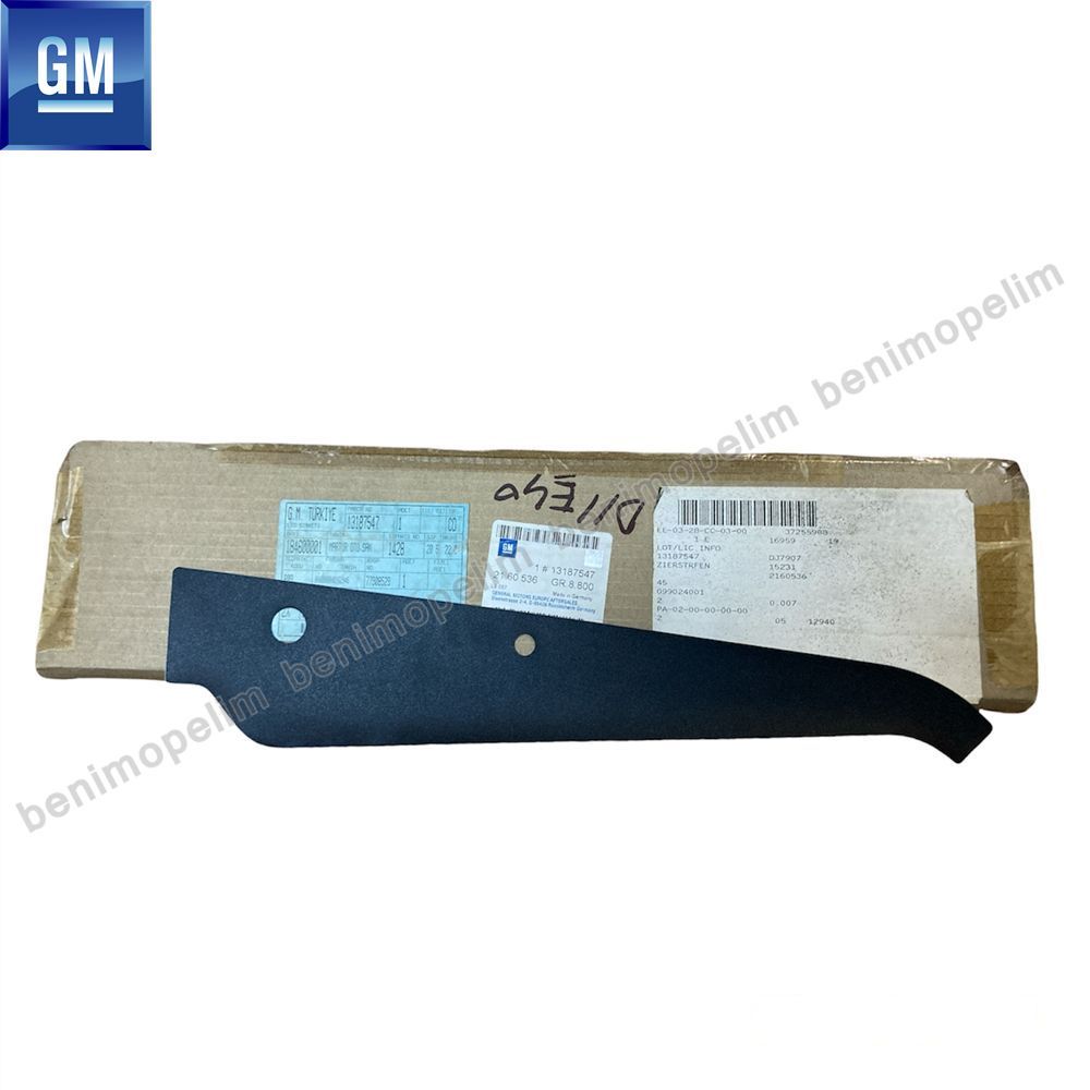 Product Code : 2160536 - Opel Zafira B Front Door Inner Pillar Band GM Genuine 2160536 - 13187547