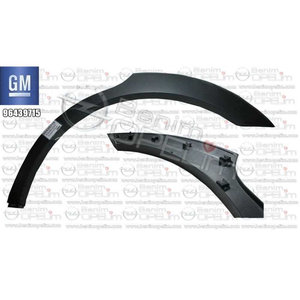 Product Code : 96439715 - Chevrolet Captiva Left Rear Fender Mouth Bakelite GM Genuine 96439715