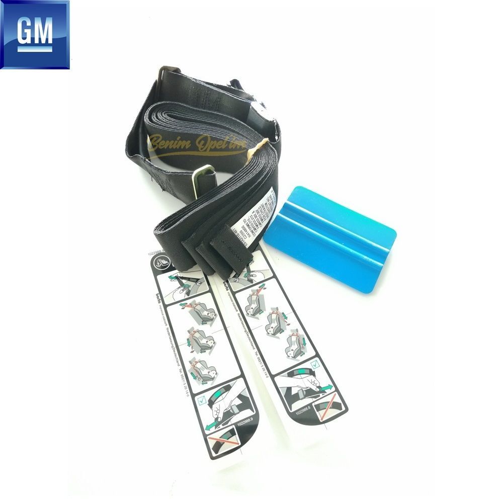 Opel, Chevrolet Duo Isofix Safety Lock Set (Rear Child Seat) GM Genuine 1746241 - 93199031