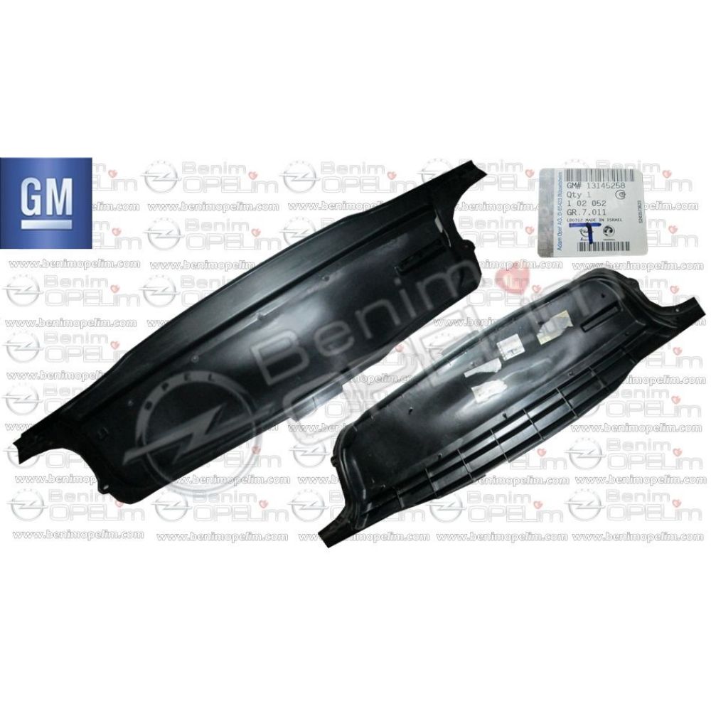 Product Code : 102052 - Opel Zafira B Windscreen Lower Grille Zaf, B GM Genuine 102052 - 13145258