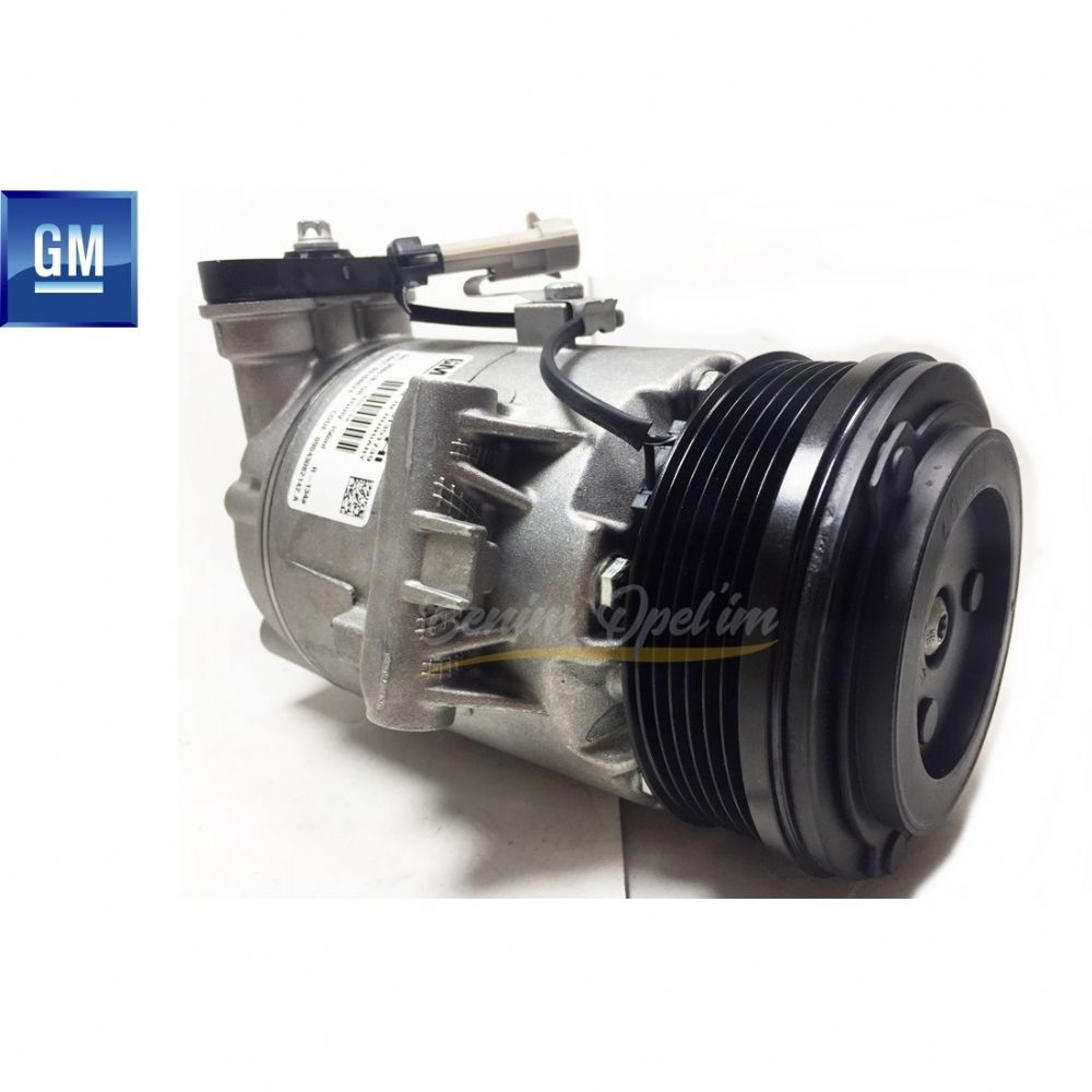 Opel Astra H Air Conditioner Compressor 1.3 Diesel Engine GM Genuine 1854169 - 93169379