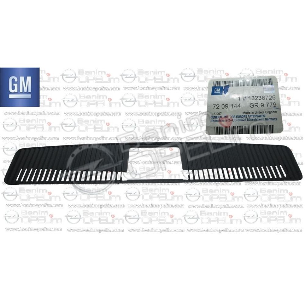 Product Code : 7209144 - Opel Vectra C Windscreen Lower Grille GM Genuine 7209144 - 13238725