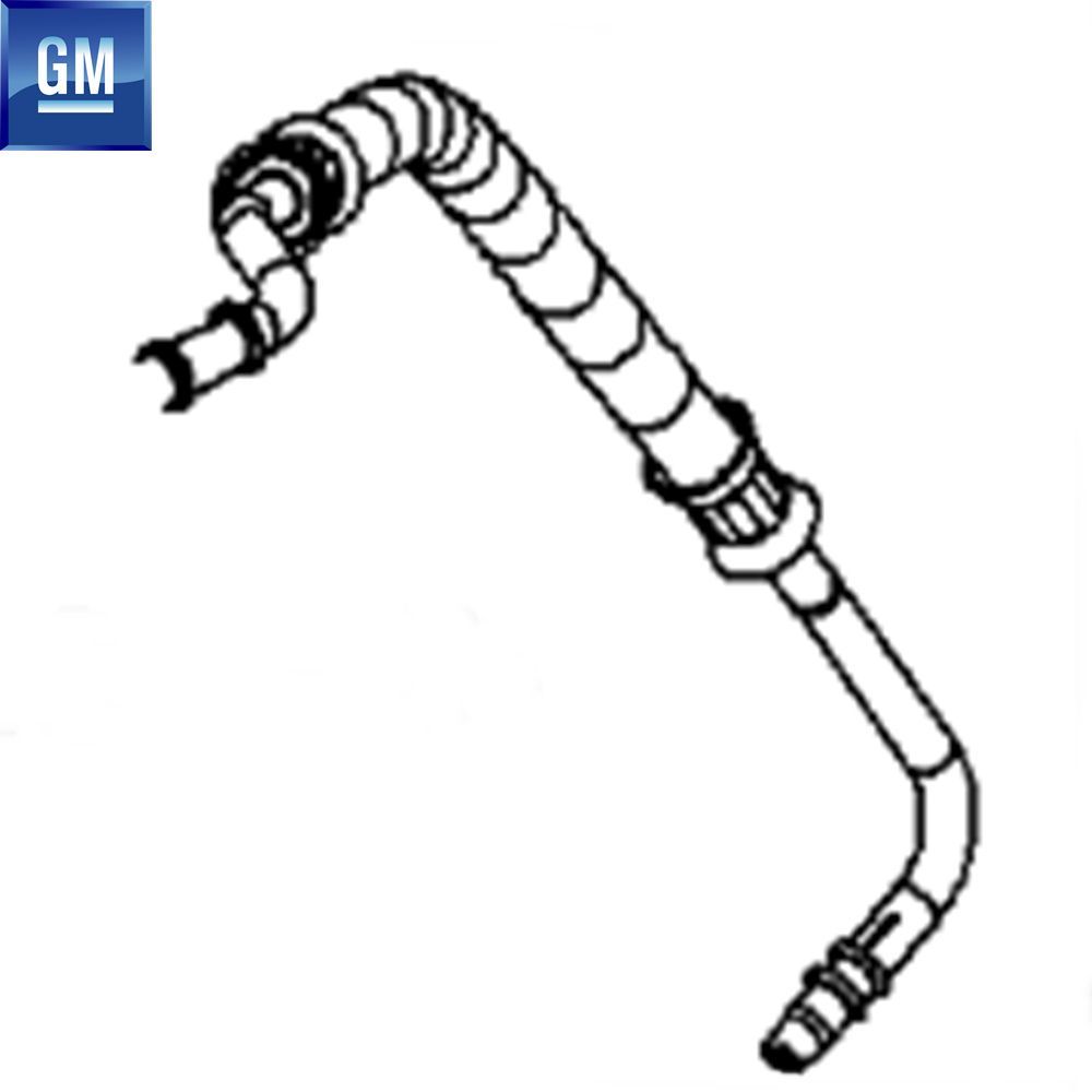 Opel Insignia A Steering Wheel Return Hose GM Genuine 5951388 - 13232697