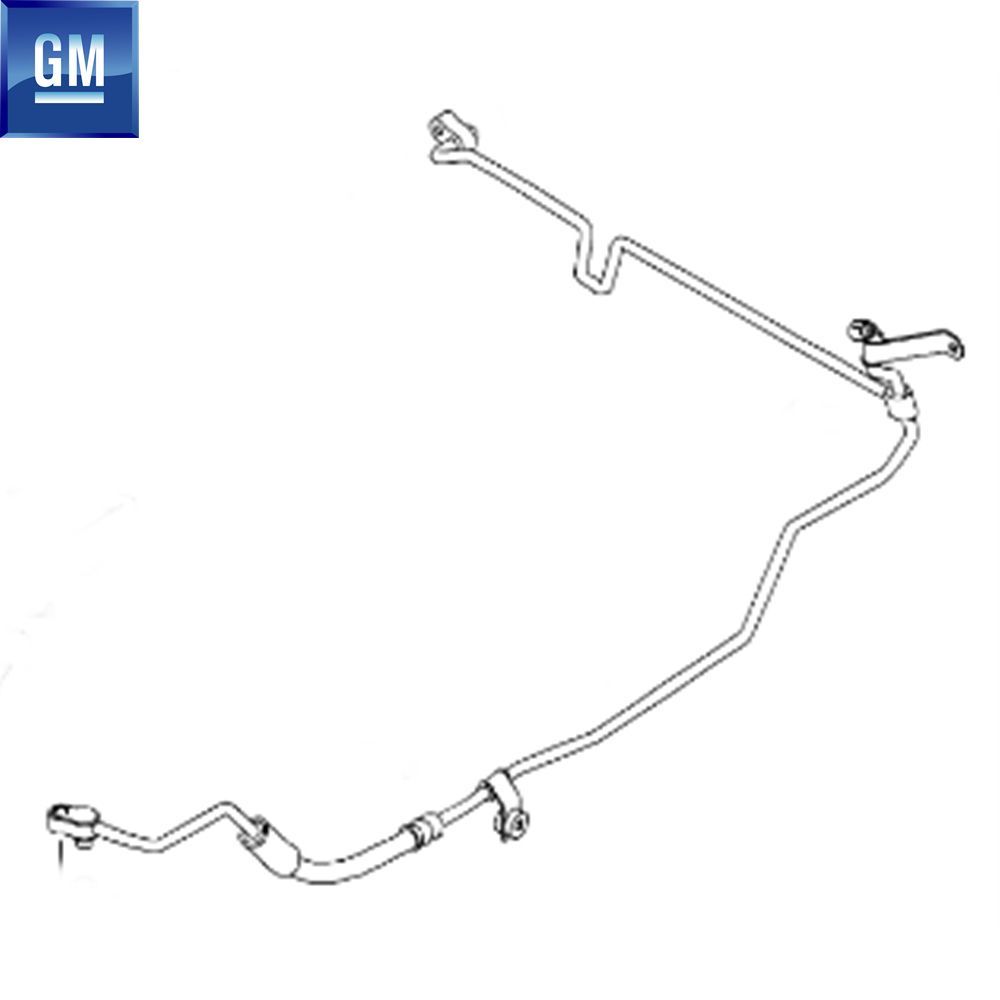 Chevrolet Captiva C100, Opel Antara Air Conditioner Pipe 2.0 (HP) GM Genuine 4804053 - 96461950 - 96461950