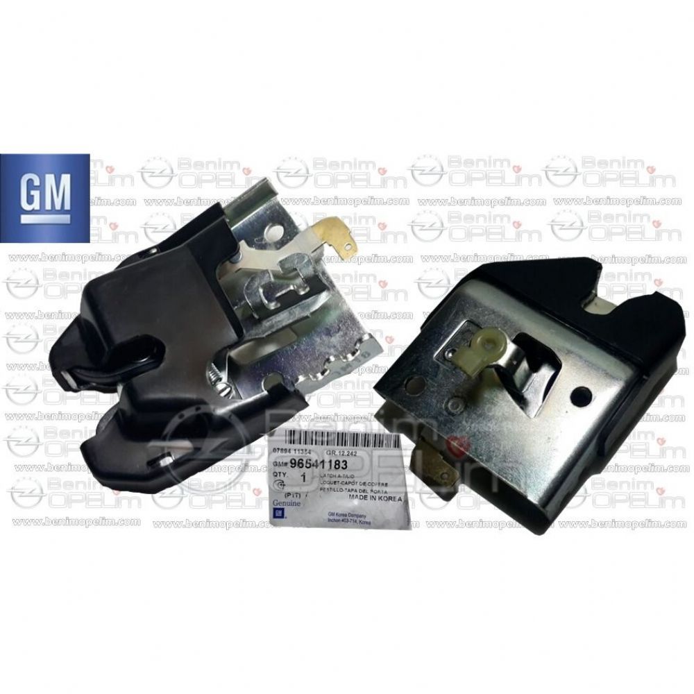 Product Code : 96541183 - Chevrolet Aveo Sedan, Kalos Sedan Rear Trunk Lock GM Genuine 96541183