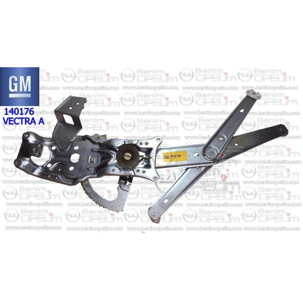 Opel Vectra A Right Front Window Mechanism GM Genuine 140176 - 90297800