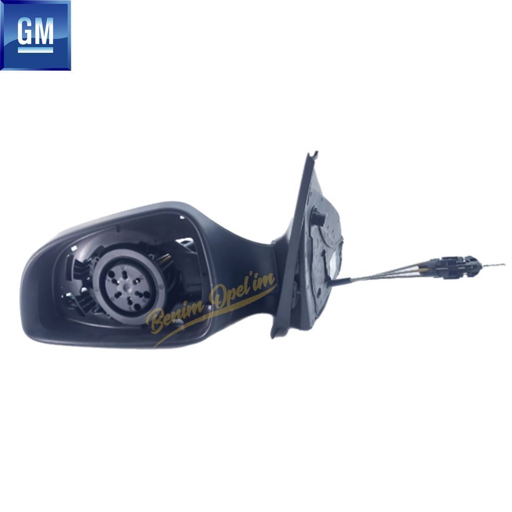 Opel Astra H Left Outside Rear View Mirror Housing GM Genuine 1428391 - 13300639