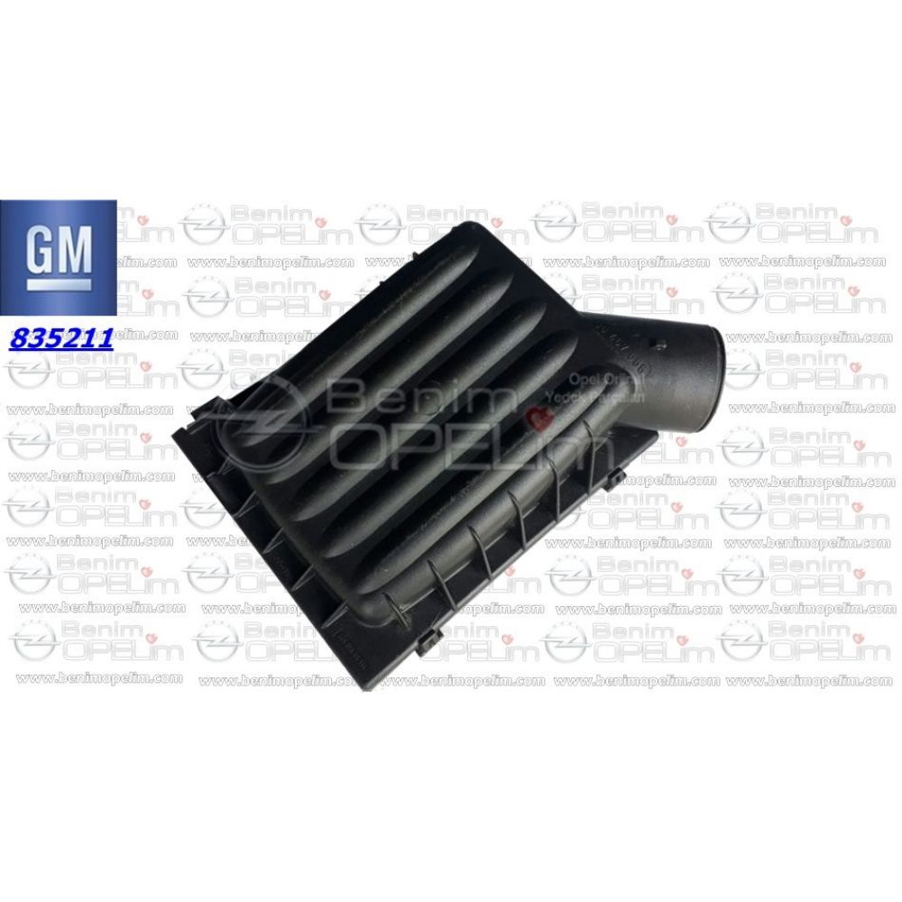 Product Code : 835211 - Opel Corsa B, Tigra B Air Filter Top Cover 1.2/1.4/1.6 GM Original 835211 - 90511053