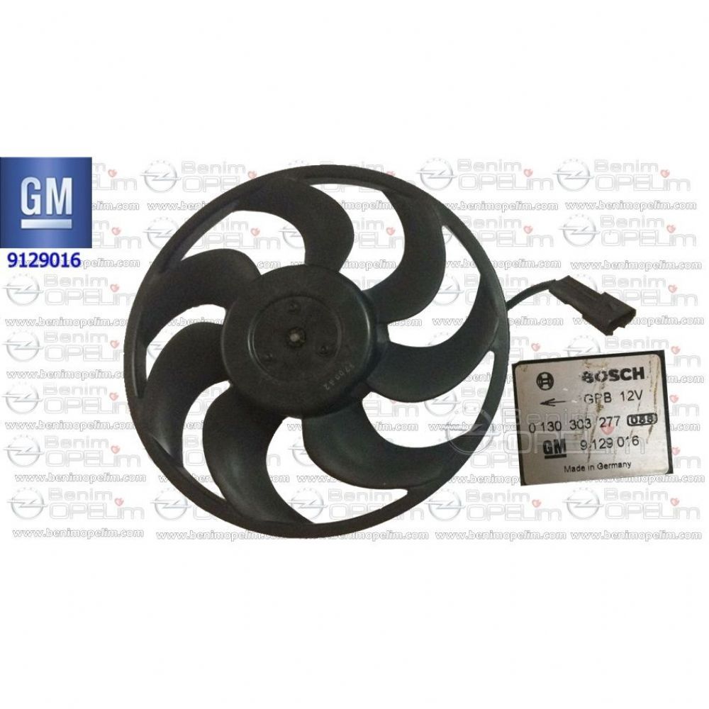 Product Code : 9129016 - Opel Omega B Air Conditioner Fan Motor 2.5 GM Original 9129016