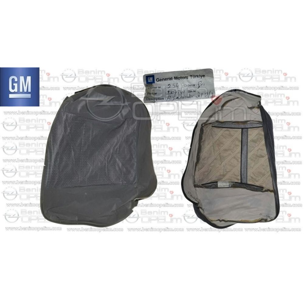 Product Code : 2307541 - Opel Vectra A Dot Pattern Left Rear Seat Cover Grey GM Genuine 2307541 - 90403446