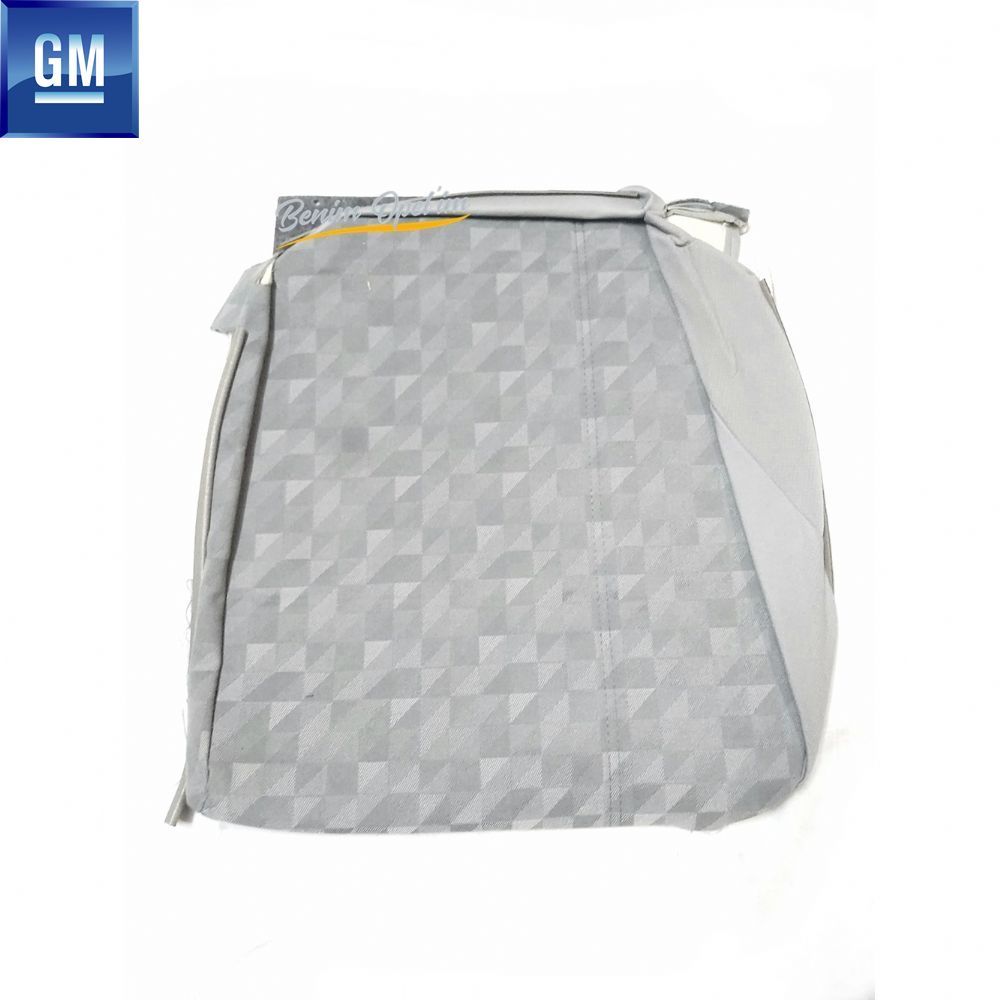 Opel Astra G, Zafira A Right Rear Seat Backrest Cover Grey GM Genuine 7313119 - 90588464