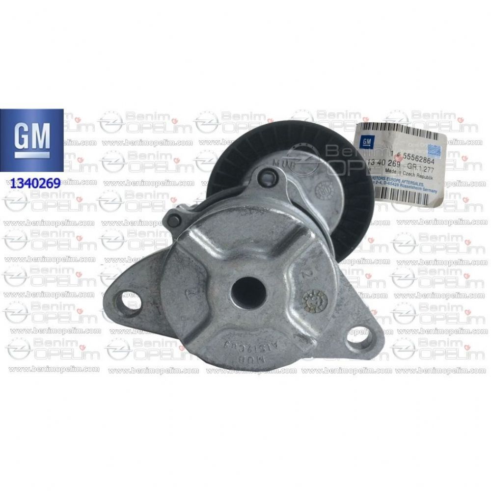 Alternator V-Belt Tensioner Billet Opel Insignia A, Astra J, Zafira C A20Dth Engine GM Genuine 1340269 - 55562864