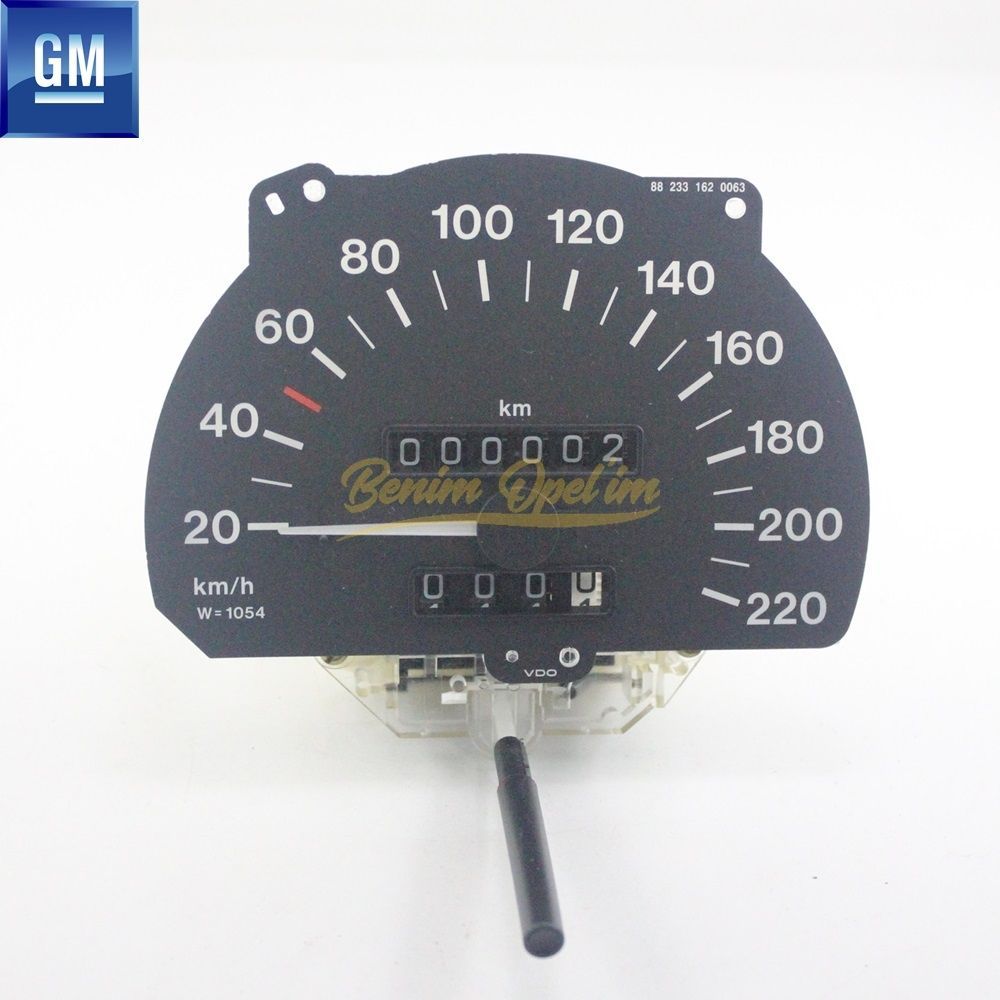 Product Code : 6260026 - Opel Astra F Km Indicator Clock 220Km/H GM Original 6260026 - 90520413