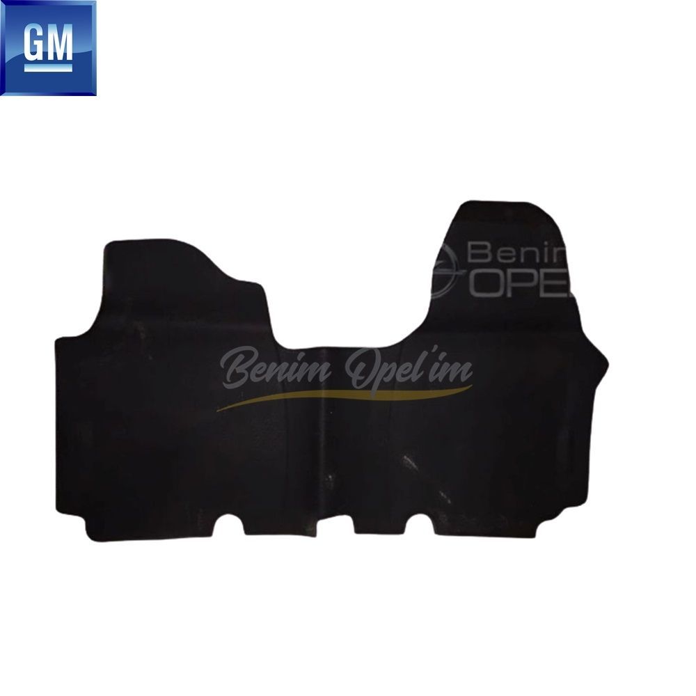 Product Code : 1791366 - Opel Vivaro A, Renault Trafic Vivaro A Front Rubber Floor Mats Black (Rubber) GM Genuine 1791366 - 9121811