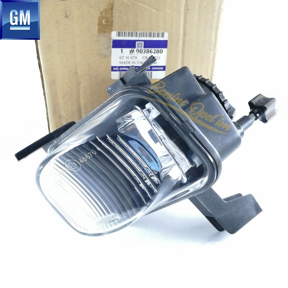 Product Code : 6710078 - Opel Corsa B Gsi Complete Left Front Fog Lamp GM Original 6710078 - 90386280