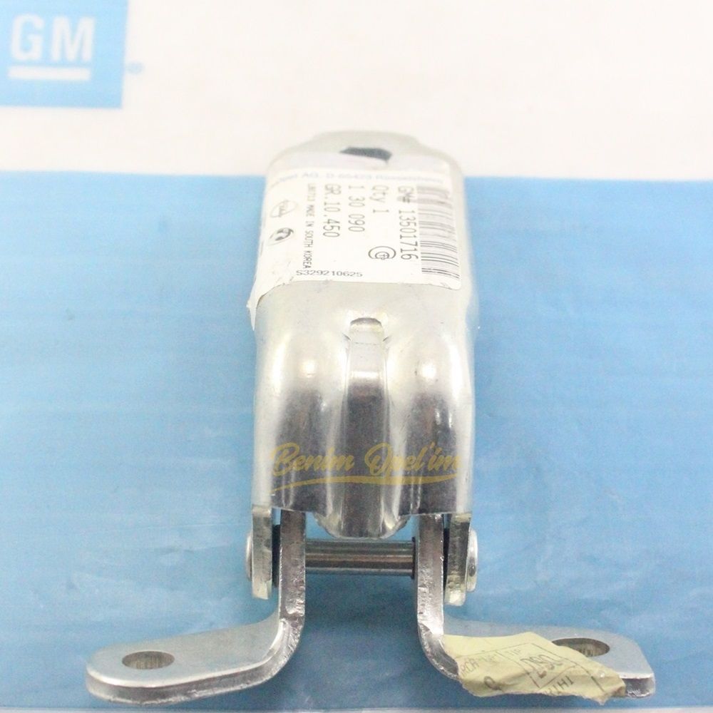 Product Code : 130090 - Right Rear Door Bottom Hinge Opel Astra J, Astra K, Cruze, Crossland X, Insignia B, Mokka, Zafira C GM Genuine 130090 - 13501716