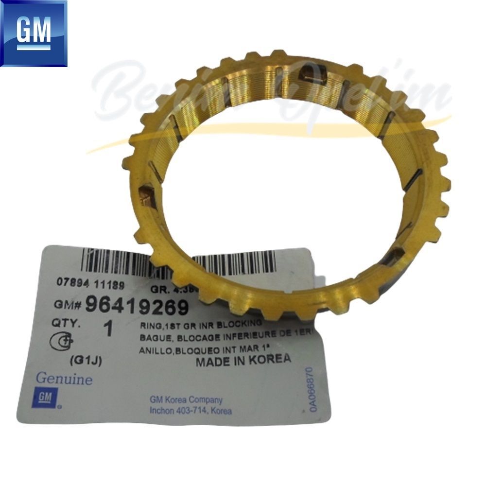 Product Code : 96419269 - Manual Transmission 1st Gear Blocking Gear Chevrolet Aveo T250, Aveo T255, Lacetti J200 GM Genuine 96419269