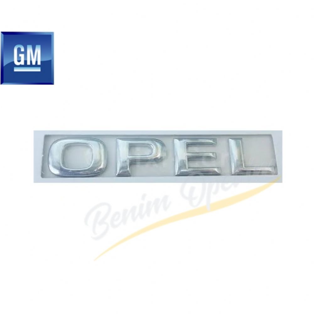 Product Code : 5177237 - Opel Astra H, Vectra C Rear Boot Opel Lettering GM Genuine 5177237 - 93171965