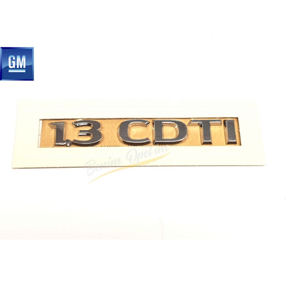 Opel Corsa D 1.3 CDTI Lettering Chrome GM Genuine 5177443 - 93188812