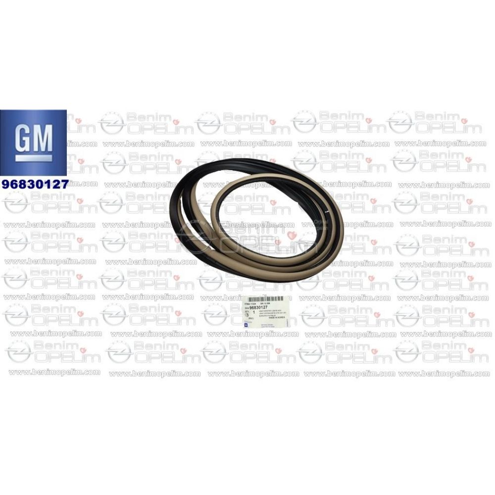 Product Code : 96830126 - Chevrolet Captiva Rear Trunk Window Seal Black GM Original 96830126