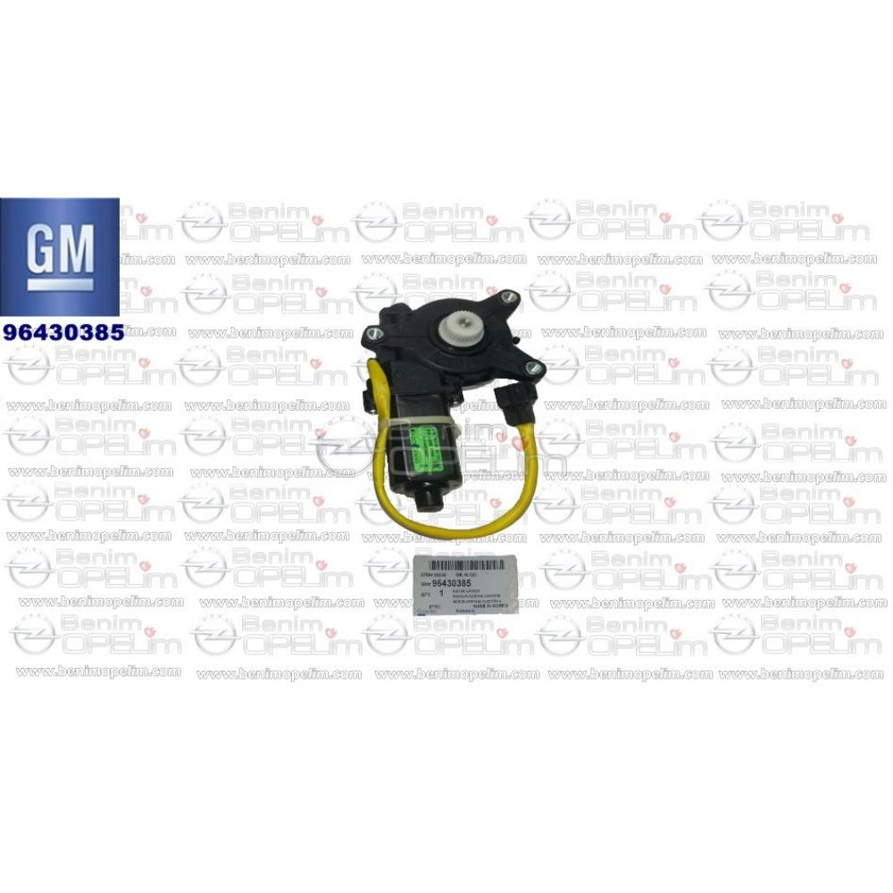 Product Code : 96430385 - Chevrolet Evanda Left Front Window Motor GM Genuine 96430385