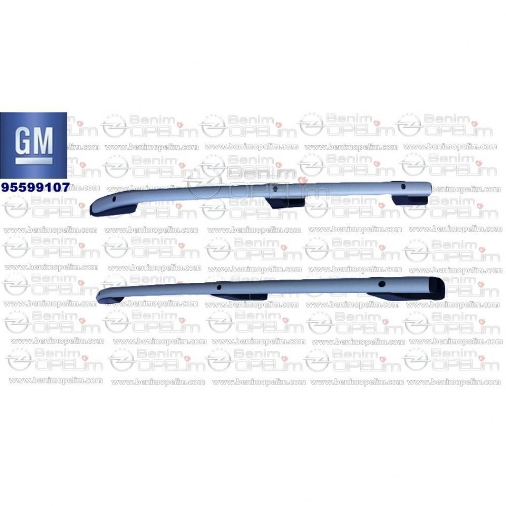 Opel Combo D Roof Cargo Carrying Kit Aluminium GM Original 95599107