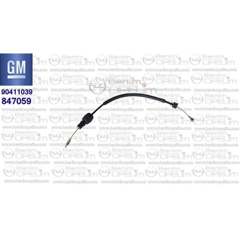 Opel Corsa B, Tigra A Gas Cable 1.5/1.7 Diesel GM Genuine 847059 - 90411039