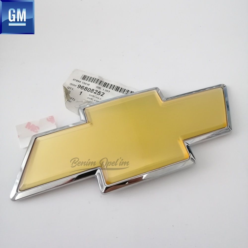 Product Code : 96808252 - Chevrolet Aveo T250/T255 Front Radiator Louver Emblem 2009 GM Original 96808252