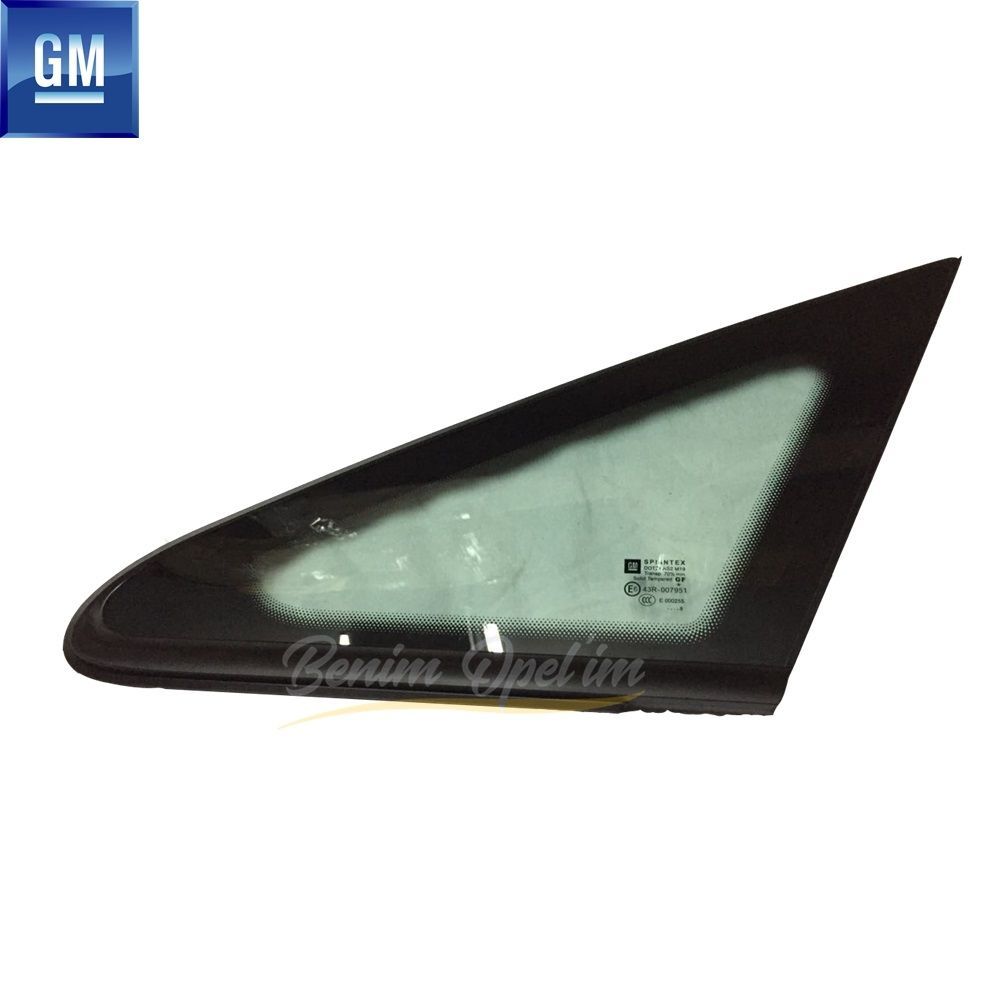 Product Code : 161153 - Opel Zafira B Fixed Corner Glass Front Left Chrome GM Original 161153 - 13123920